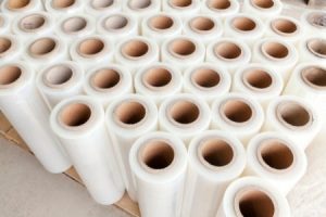 food film wound on rolls